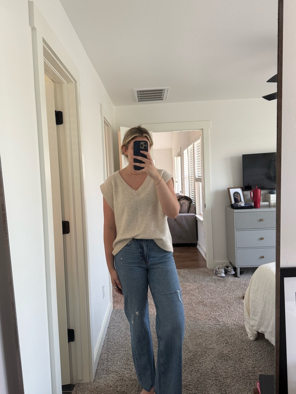 Abercrombie Loose High Rise Jeans